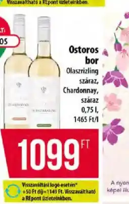 Coop Ostoros bor ajánlat