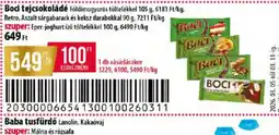 Coop Boci tejcsokoládé ajánlat