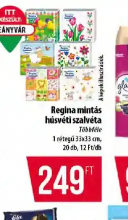 Coop Regina mintás húsvéti szalvéta ajánlat