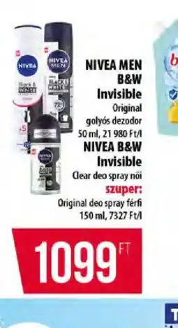 Coop NIVEA B FTW Invisible dezodor ajánlat