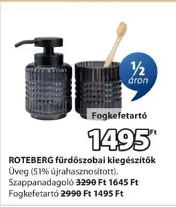 JYSK ROTEBERG fürdőszobai kiegészítők ajánlat