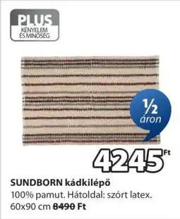 JYSK SUNDBORN kádkilépő ajánlat