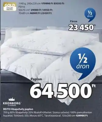 JYSK BEITO libapehely paplan ajánlat