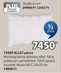 JYSK TVERFJELLET párna ajánlat