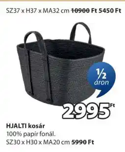 JYSK HJALTI kosár ajánlat