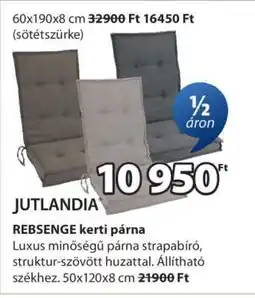 JYSK REBSENGE kerti párna ajánlat