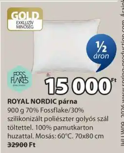 JYSK ROYAL NORDIC párna ajánlat