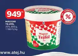 Auchan Magyar tejföl ajánlat