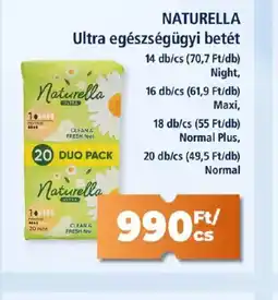 Goods Market NATURELLA Ultra egészségügyi betét ajánlat