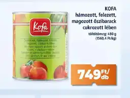 Goods Market KOFA hámozott őszibarack ajánlat