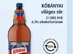 Goods Market KŐBÁNYAI világos sör ajánlat