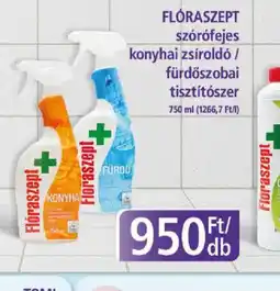 PlusMarket FLRASZEPT konyhai/fürdőszobai tisztítszer ajánlat