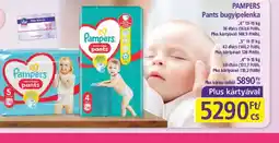 PlusMarket PAMPERS Pants bugyipelenka ajánlat