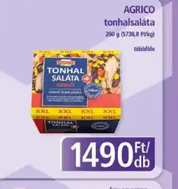 PlusMarket AGRICO tonhalsaláta ajánlat