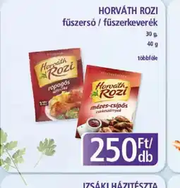 PlusMarket HORVÁTH ROZI fűszers/keverék ajánlat