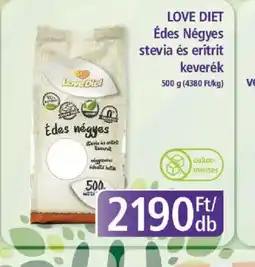 PlusMarket LOVE DIET Édes Négyes keverék ajánlat