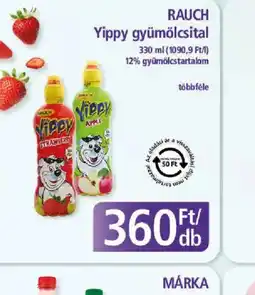 PlusMarket RAUCH Yippy gyümölcsital ajánlat