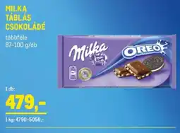 Metro MILKA TÁBLÁS CSOKOLÁDÉ ajánlat