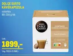 Metro DOLCE GUSTO KÁVÉKAPSZULA ajánlat
