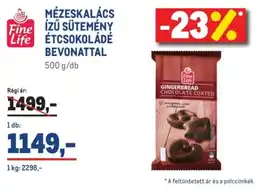 Metro Fine Life MÉZESKALÁCS SÜTEMÉNY ajánlat