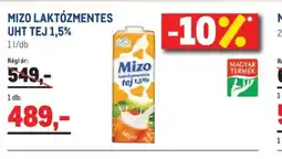 Metro MIZO LAKTZMENTES UHT TEJ ajánlat