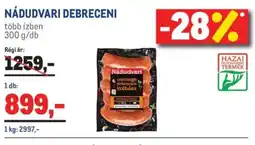 Metro NÁDUDVARI DEBRECENI ajánlat