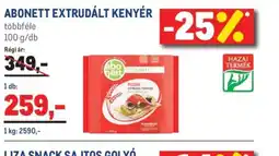 Metro ABONETT EXTRUDÁLT KENYÉR ajánlat