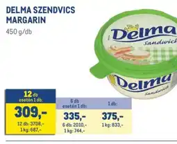 Metro DELMA SZENDVICS MARGARIN ajánlat