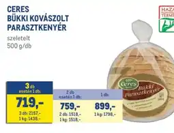 Metro CERES BÜKKI PARASZTKENYÉR ajánlat