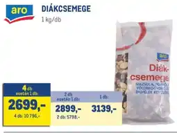 Metro aro DIÁKCSEMEGE ajánlat