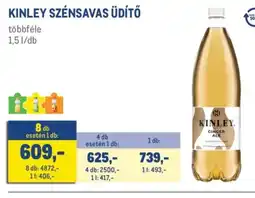 Metro KINLEY SZÉNSAVAS ÜDÍTŐ ajánlat