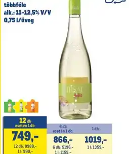 Metro VARGA bor ajánlat