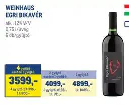 Metro WEINHAUS EGRI BIKAVÉR ajánlat