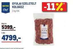 Metro METRO Chef GYULAI KOLBÁSZ ajánlat