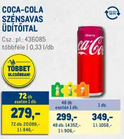Metro Coca-Cola szénsavas üdítőital ajánlat
