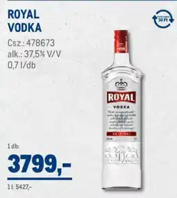 Metro Royal Vodka ajánlat