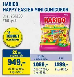 Metro Haribo Happy Easter mini gumicukor ajánlat