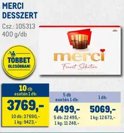 Metro Merci desszert ajánlat