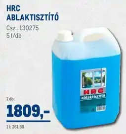 Metro Hrc ablaktisztító ajánlat