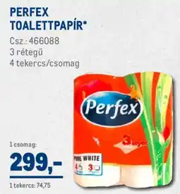 Metro Perfex toalettpapír ajánlat