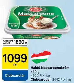 Tesco Hajdú Mascarponekrém ajánlat
