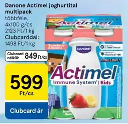 Tesco Danone Actimel joghurtital multipack ajánlat