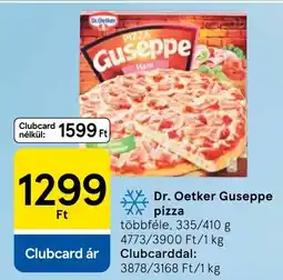 Tesco Dr. Oetker Guseppe pizza ajánlat