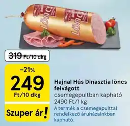 Tesco Hajnal Hús Dinasztia löncs felvágott ajánlat