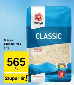 Tesco Mánya Classic rizs ajánlat