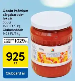Tesco Óceán Prémium sárgabarack- lekvár ajánlat