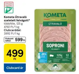 Tesco Kometa Útravaló szeletelt felvágott ajánlat