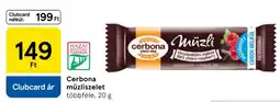 Tesco Cerbona müzliszelet ajánlat