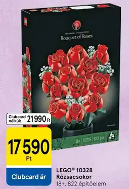 Tesco LEGO 10328 Rózsacsokor ajánlat