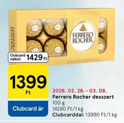 Tesco Ferrero Rocher desszert ajánlat